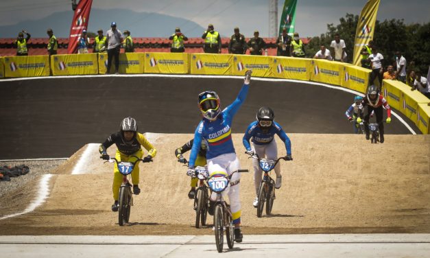 Diego Arboleda y Mariana Pajón: Campeones Bolivarianos