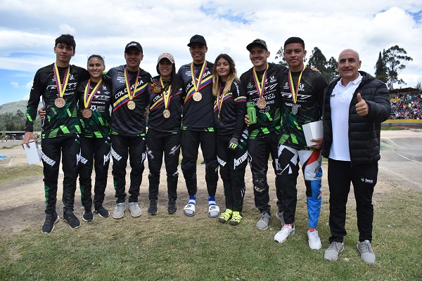 Antioqueños se lucieron en el Campenato Nacional de Bicicross