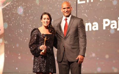 Mariana Pajón fue premiada como la mejor en los ANOC Awards en Doha, Qatar