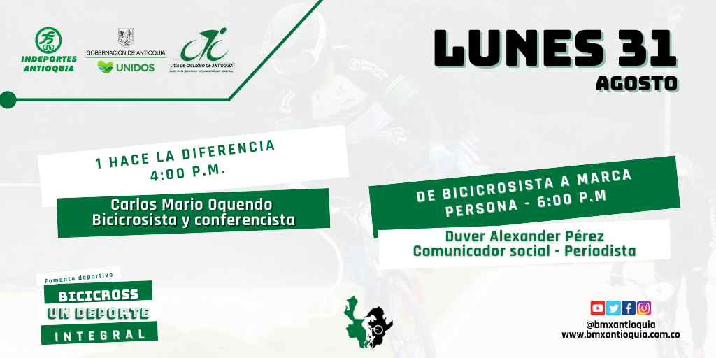 Carlos M. Oquendo dará apertura a las capacitaciones en el Urabá, Occidente y Suroeste