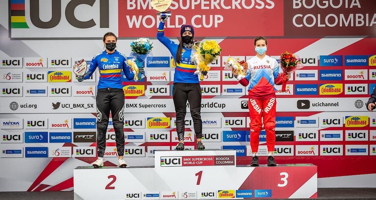 Crónica: Oro para Mariana, plata para Bolle y un día histórico para el bmx colombiano