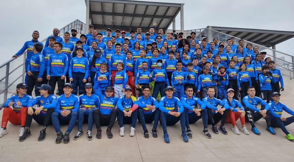 ¡Oh gloria inmarcesible! El Continental de BMX se vistió de amarillo, azul y rojo