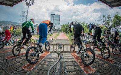 Andrea Escobar y Mateo Carmona, los más rápidos de la Copa BMX Antioquia