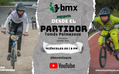 Nace ‘Desde el partidor’, programa en el que conoceremos las historias del bmx antioqueño