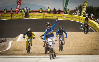 Diego Arboleda y Mariana Pajón: Campeones Bolivarianos