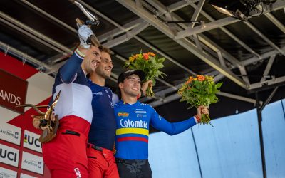 ¡Todos con la tricolor! A la medianoche de hoy tendremos acción en la Copa Mundo de BMX