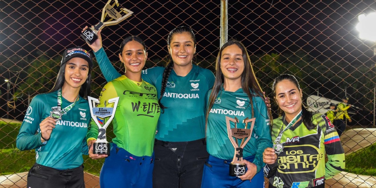La Copa Antioquia de BMX ya coronó a los primeros campeones del 2024