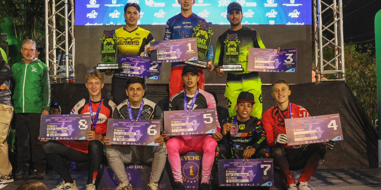 Medellín vibró con 1.600 pilotos que corrieron en Modo Leyenda