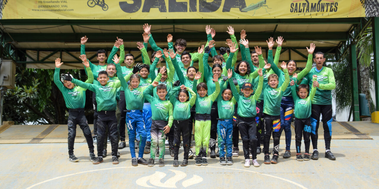 Juan José Arango y Mariana Agudelo fueron los campeones championship en la V válida de Copa Antioquia BMX