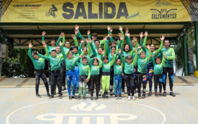 Juan José Arango y Mariana Agudelo fueron los campeones championship en la V válida de Copa Antioquia BMX