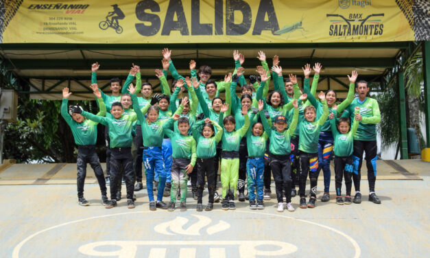 Juan José Arango y Mariana Agudelo fueron los campeones championship en la V válida de Copa Antioquia BMX
