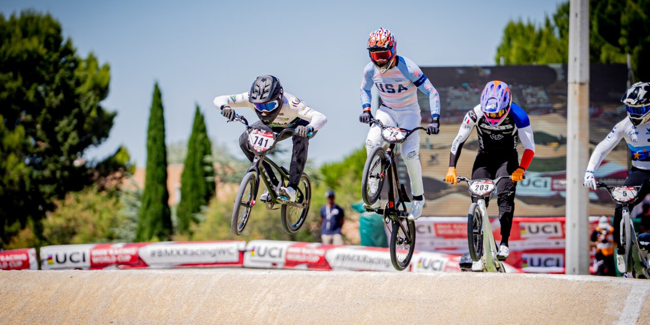 Diego Arboleda conquistó Francia y se coronó campeón de la Copa Mundo UCI de BMX
