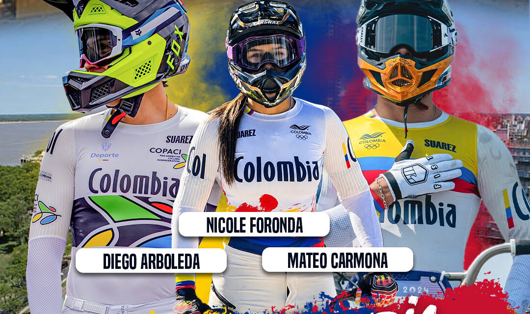 Tres antioqueños representan a Colombia en el BMX Racing de los Juegos Suramericanos
