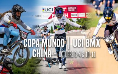 Tres antioqueños viajan a China para afrontar la Copa Mundo de BMX