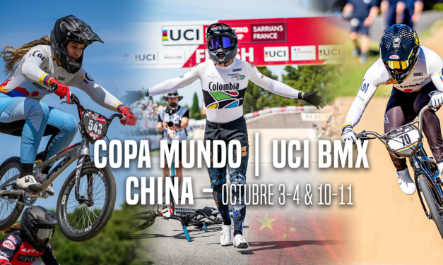 Tres antioqueños viajan a China para afrontar la Copa Mundo de BMX