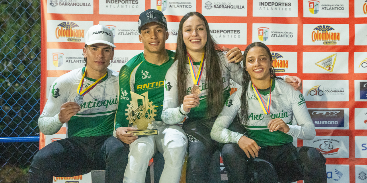 Samuel Marulanda estrena su primer oro en Championship y Antioquia suma 71 podios en Barranquilla